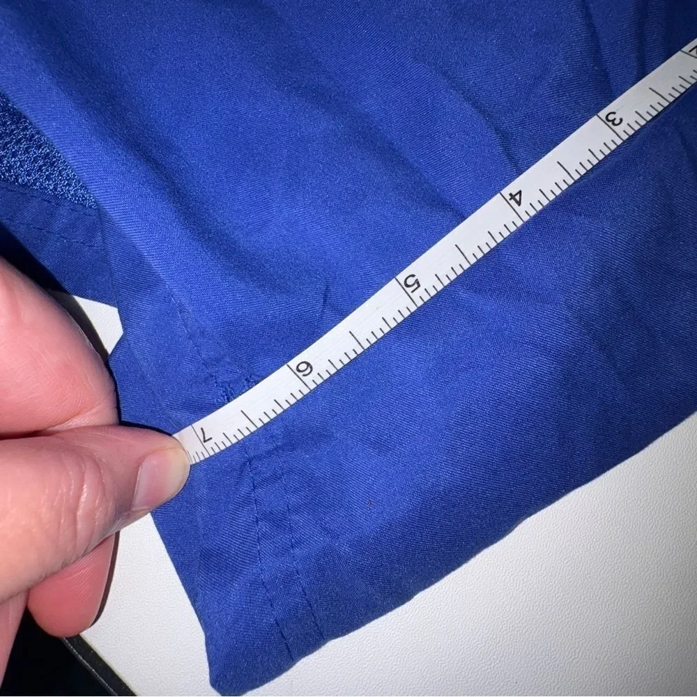 Mens swim shorts size large Tall cobalt blue